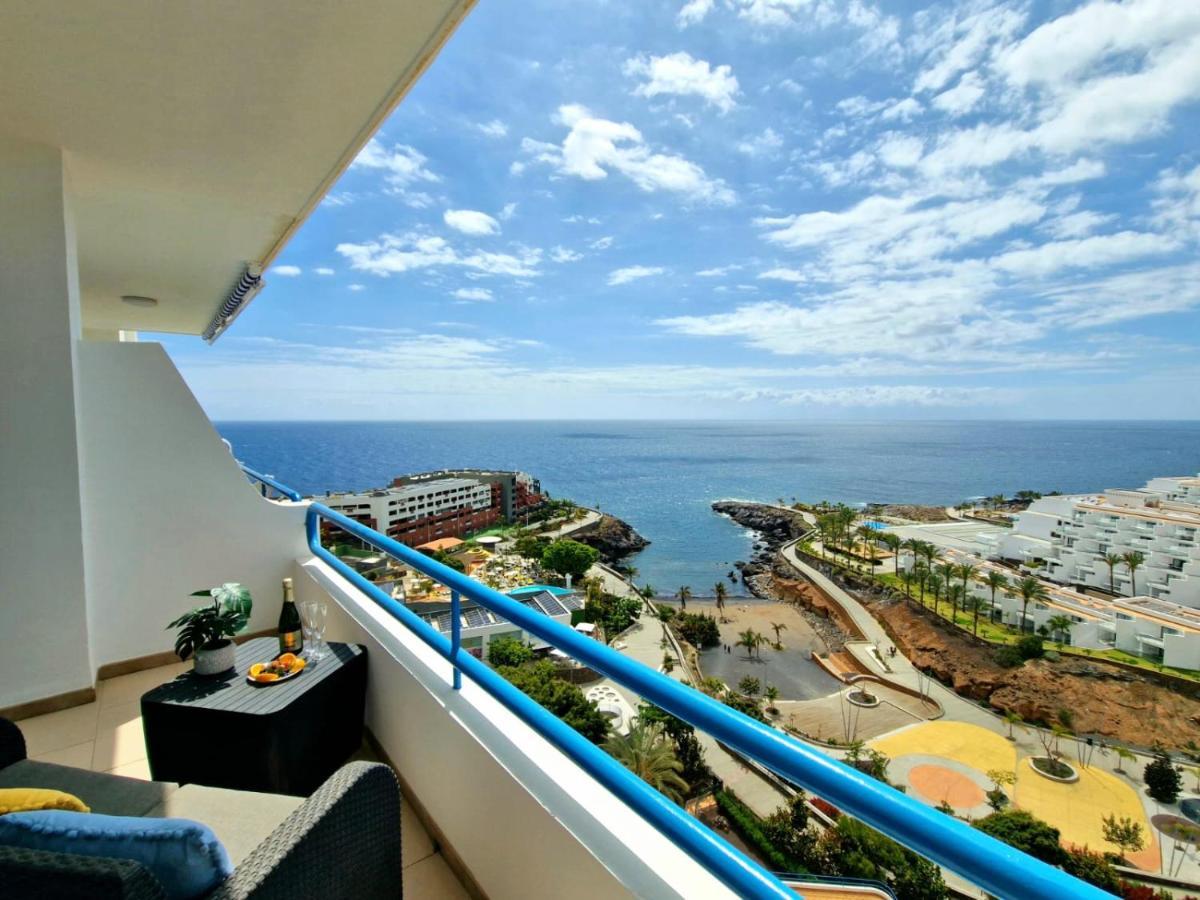 Lovely Blue Studio With Ocean View And Pool, Paraiso 918 Costa Adeje  ภายนอก รูปภาพ