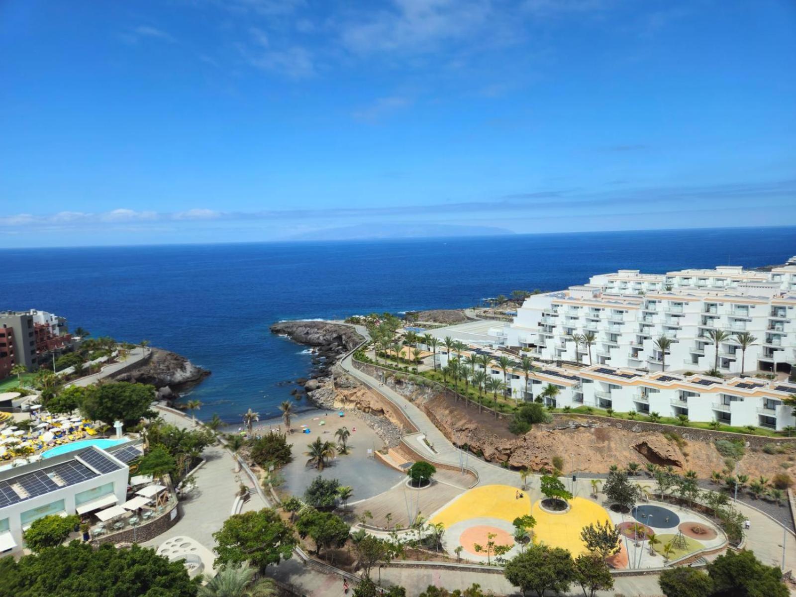 Lovely Blue Studio With Ocean View And Pool, Paraiso 918 Costa Adeje  ภายนอก รูปภาพ
